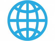 Globe Lines Icon